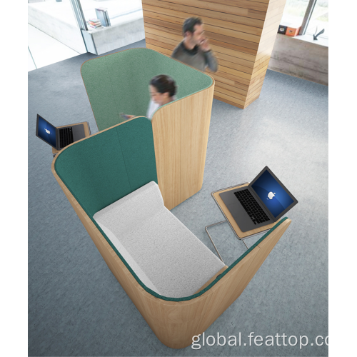 Soundproof Meeting Pods Private Space Conference Office Meeting Pod Seating Manufactory